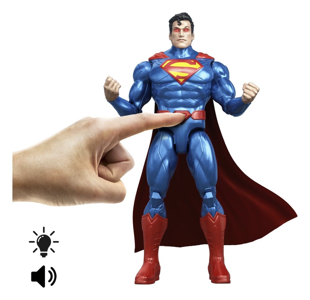 DC Premier Actionfigur mit Sound & Licht Heat Vision Superman 16 cm - Versand: 7 Tage nach Bestellung