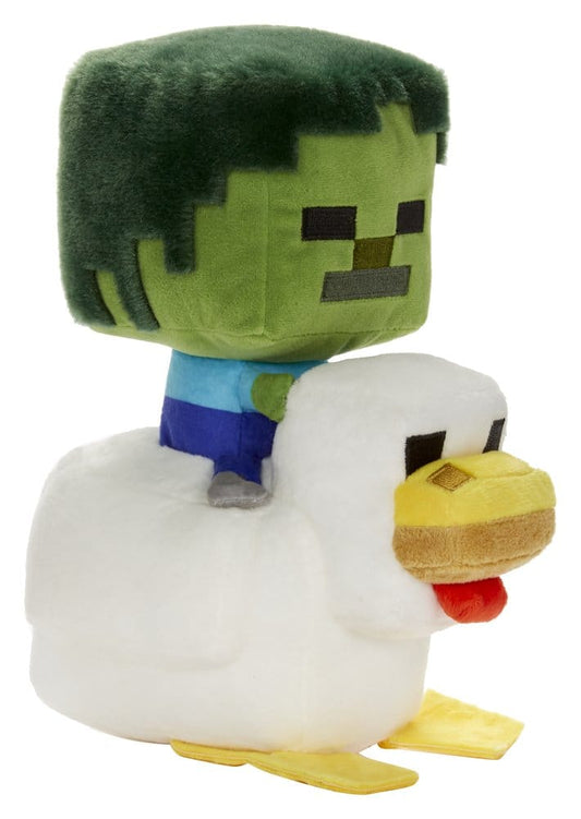 Minecraft Deluxe Plüschfigur Chicken Jockey 20 cm - Versand: 7 Tage nach Bestellung