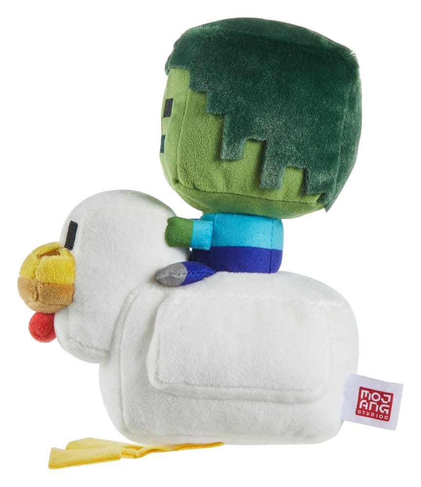 Minecraft Deluxe Plüschfigur Chicken Jockey 20 cm - Versand: 7 Tage nach Bestellung