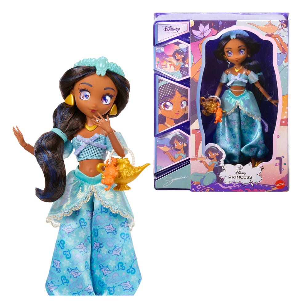 Disney Princess Puppe Manga Jasmine 22 cm - Versand: 7 Tage nach Bestellung