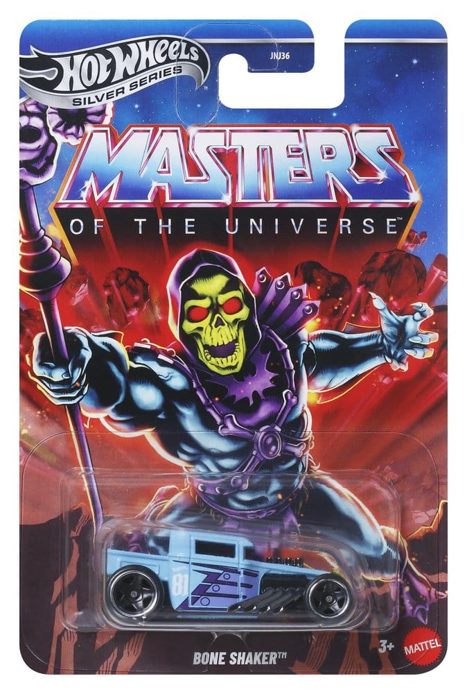 Masters of the Universe Silver Series Die-Cast Fahrzeug 1/64 Bone Shaker - Versand: 7 Tage nach Bestellung