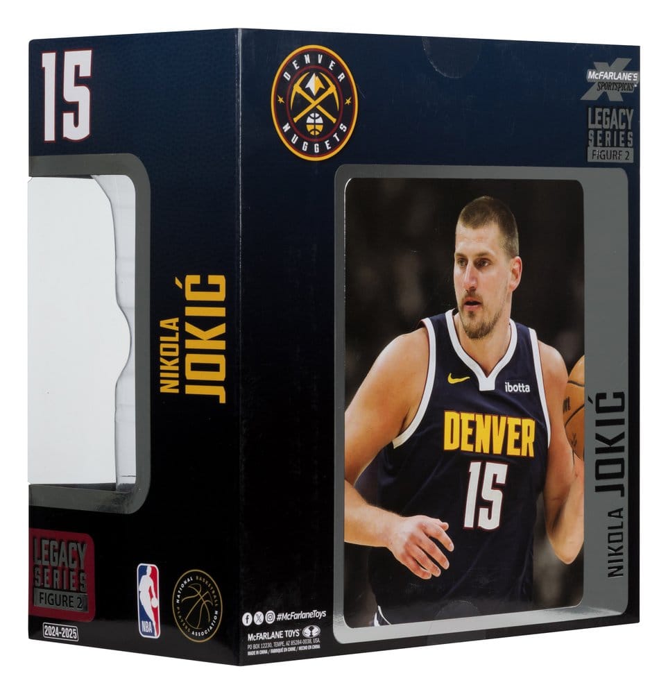 NBA McFarlane's SportsPicks Actionfigur Nikola Jokic (Denver Nuggets) 16 cm - Preorder - ETA: 25.09.2026