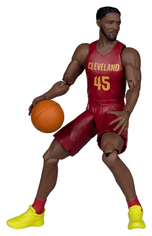 NBA SportsPicks Actionfigur Donovan Mitchell (Cleveland Cavaliers) 15 cm - Versand: 7 Tage nach Bestellung