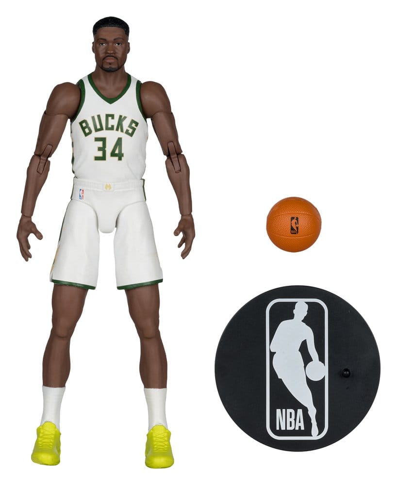 NBA SportsPicks Actionfigur Giannis Antetokounmpo (Milwaukee Bucks) 15 cm - Preorder - ETA: 01.08.2026