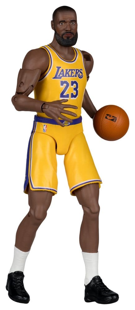 NBA SportsPicks Actionfigur Lebron James (Los Angeles Lakers) 16 cm - Versand: 7 Tage nach Bestellung