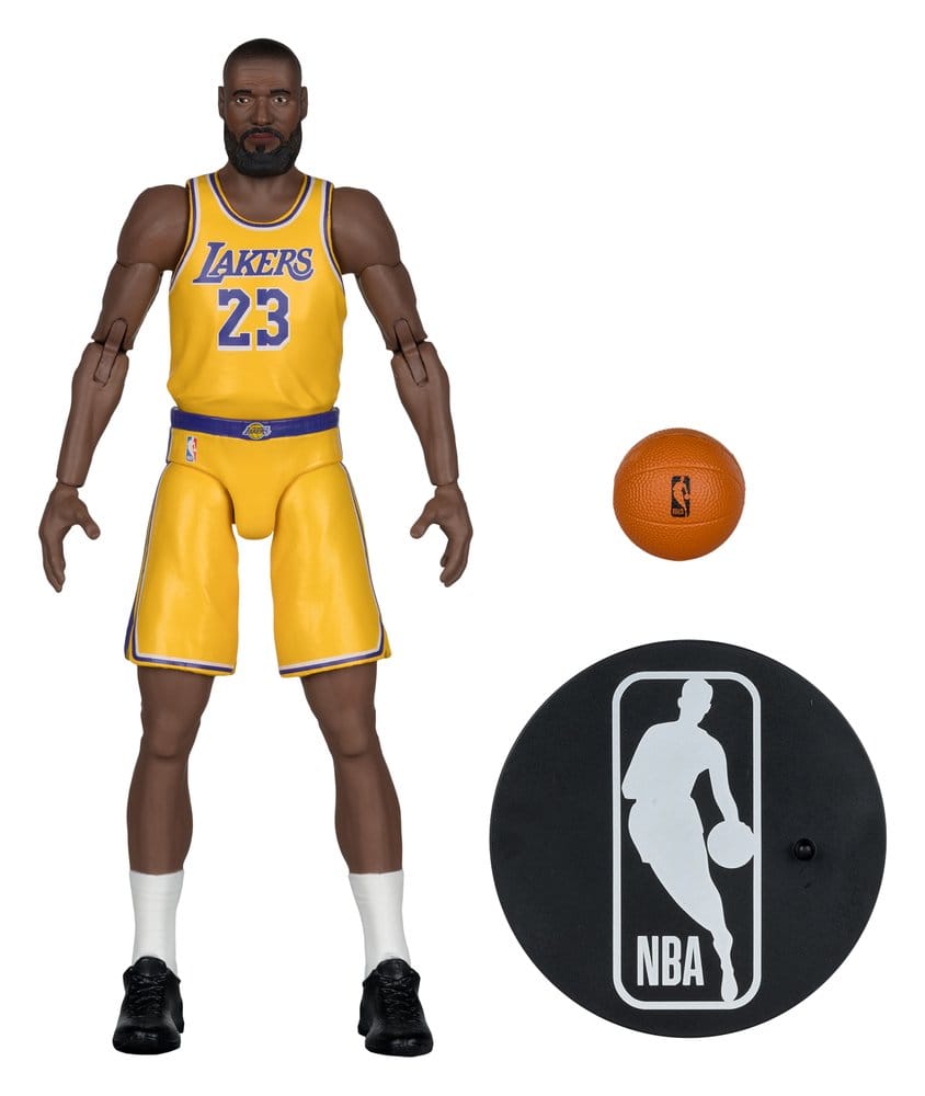 NBA SportsPicks Actionfigur Lebron James (Los Angeles Lakers) 16 cm - Versand: 7 Tage nach Bestellung