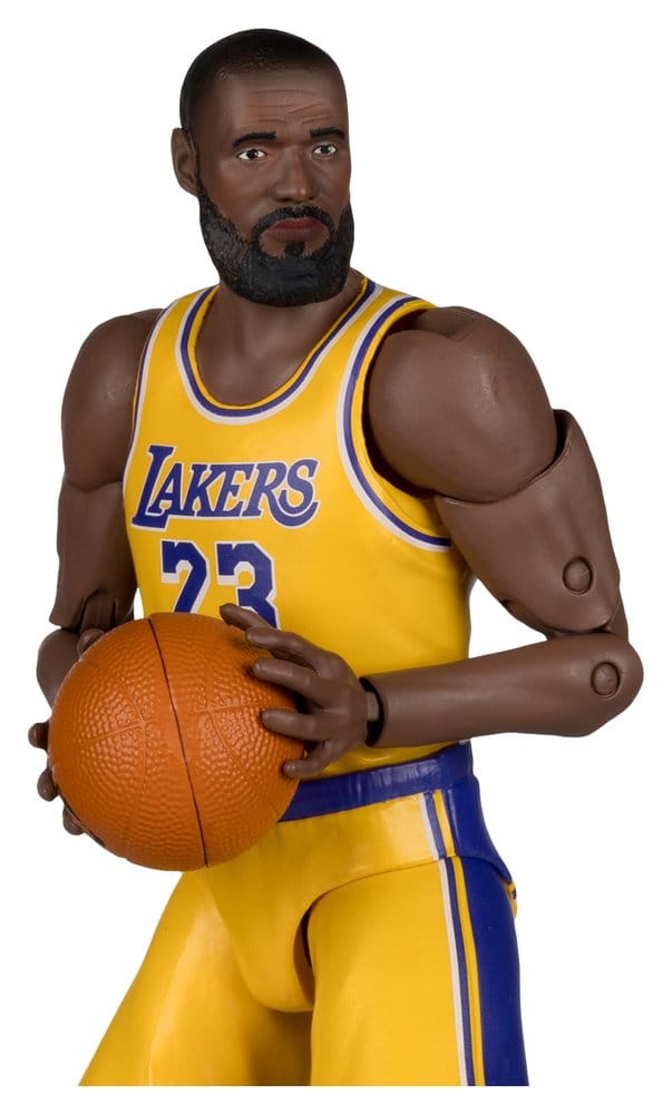 NBA SportsPicks Actionfigur Lebron James (Los Angeles Lakers) 16 cm - Versand: 7 Tage nach Bestellung