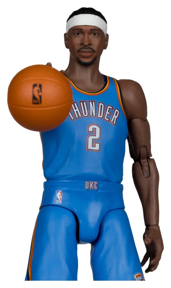 NBA SportsPicks Actionfigur Shai Gilgeous-Alexander (Oklahoma City Thunder) 16 cm - Versand: 7 Tage nach Bestellung