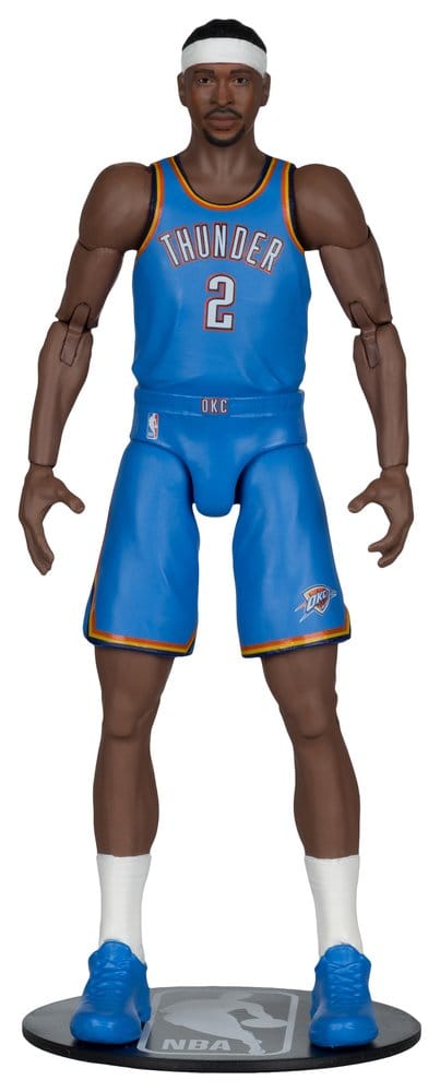 NBA SportsPicks Actionfigur Shai Gilgeous-Alexander (Oklahoma City Thunder) 16 cm - Versand: 7 Tage nach Bestellung