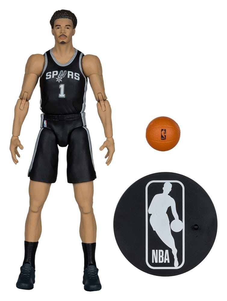 NBA SportsPicks Actionfigur Victor Wembanyama (San Antonio Spurs) 17 cm - Versand: 7 Tage nach Bestellung