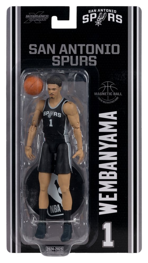 NBA SportsPicks Actionfigur Victor Wembanyama (San Antonio Spurs) 17 cm - Versand: 7 Tage nach Bestellung