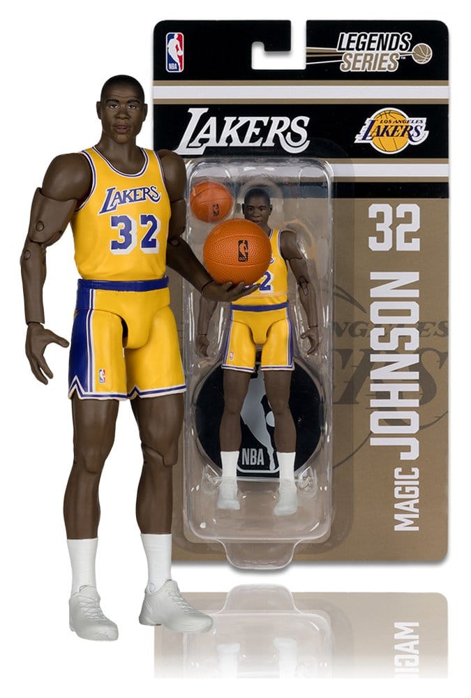 NBA Legends Series Actionfigur Earvin "Magic" Johnson (Los Angeles Lakers) 15 cm - Preorder - ETA: 23.08.2026