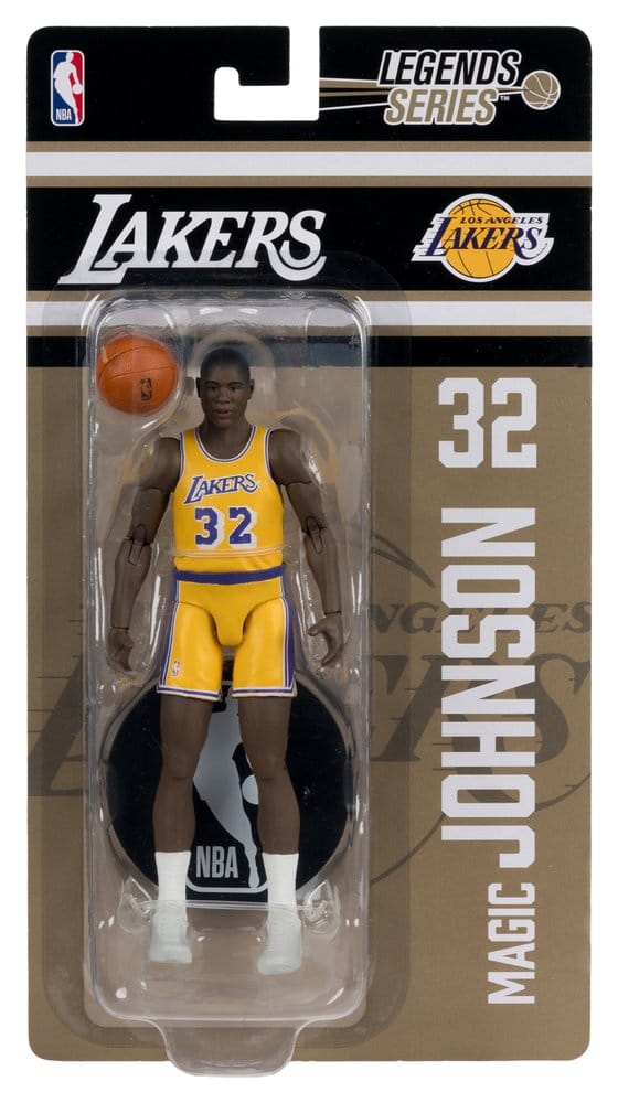 NBA Legends Series Actionfigur Earvin "Magic" Johnson (Los Angeles Lakers) 15 cm - Preorder - ETA: 23.08.2026