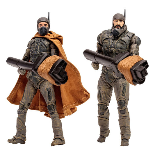 Dune: Teil 2 Actionfiguren 2er-Pack Stilgar & Shishakli (Gold Label) 18 cm - Versand: 5-7 Tage nach Bestellung