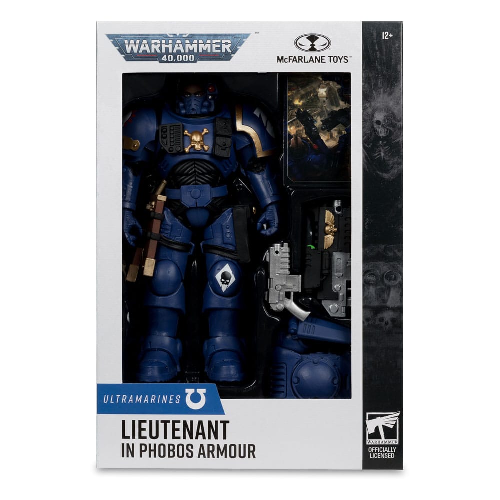 Warhammer 40,000 Actionfigur Lieutenant in Phobos Armor (Ultramarines) 18 cm - Versand: 5-7 Tage nach Bestellung