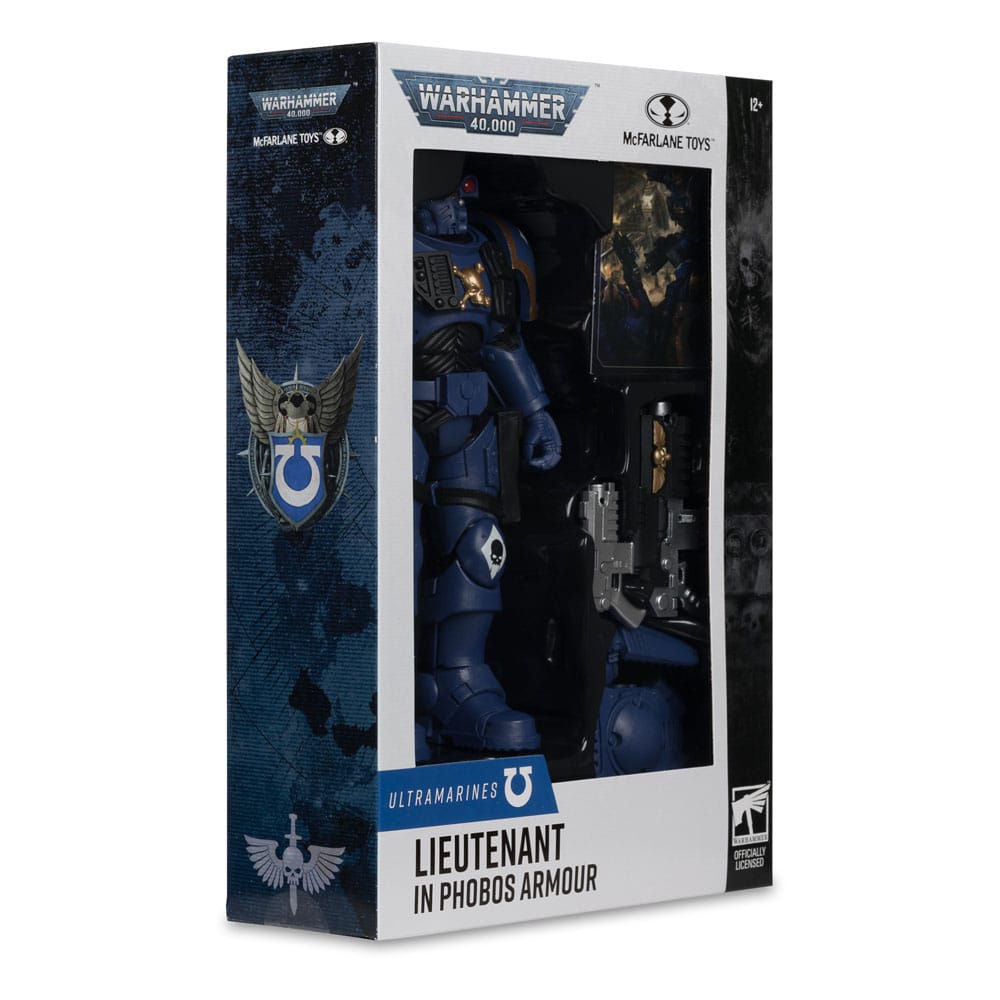 Warhammer 40,000 Actionfigur Lieutenant in Phobos Armor (Ultramarines) 18 cm - Versand: 5-7 Tage nach Bestellung