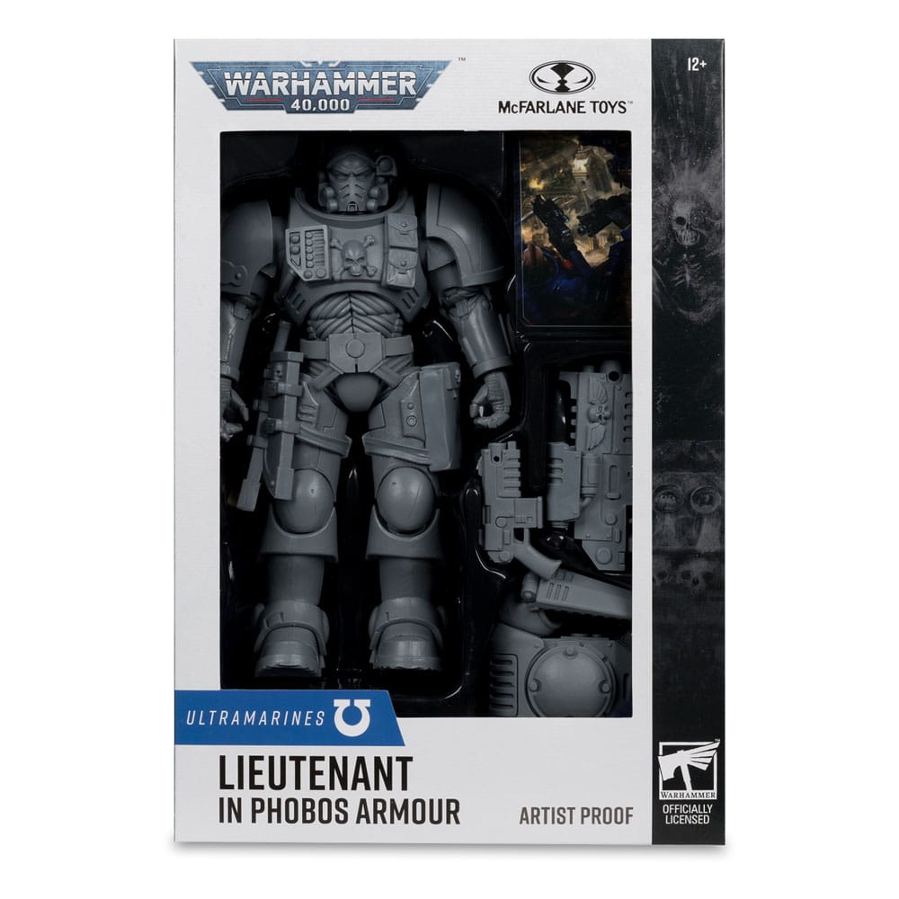 Warhammer 40,000 Actionfigur Lieutenant in Phobos Armor (Ultramarines) (Artist Proof) 18 cm - Versand: 5-7 Tage nach Bestellung