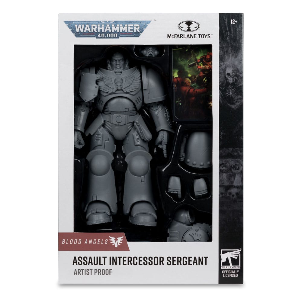 Warhammer 40,000 Actionfigur Assault Intercessor Sergeant (Blood Angel) (Artist Proof) 18 cm - Versand: 5-7 Tage nach Bestellung