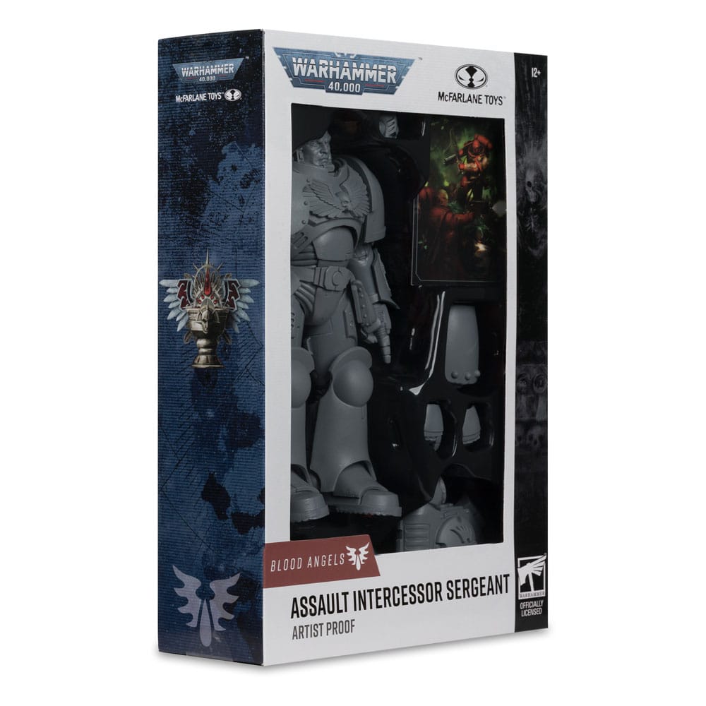Warhammer 40,000 Actionfigur Assault Intercessor Sergeant (Blood Angel) (Artist Proof) 18 cm - Versand: 5-7 Tage nach Bestellung