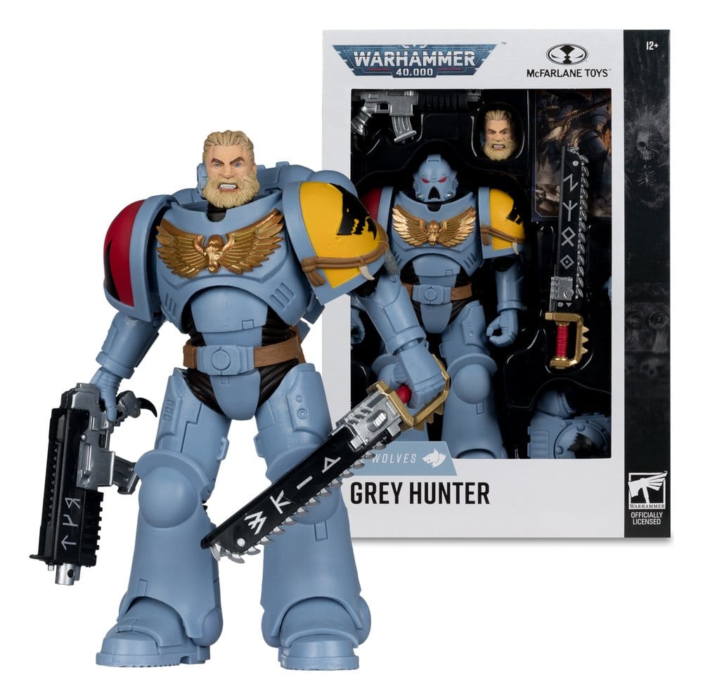 Warhammer 40,000 Actionfigur Grey Hunter (Space Wolves) 18 cm - Versand: 7 Tage nach Bestellung