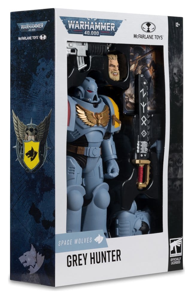 Warhammer 40,000 Actionfigur Grey Hunter (Space Wolves) 18 cm - Versand: 7 Tage nach Bestellung