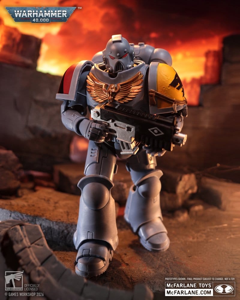 Warhammer 40,000 Actionfigur Grey Hunter (Space Wolves) 18 cm - Versand: 7 Tage nach Bestellung