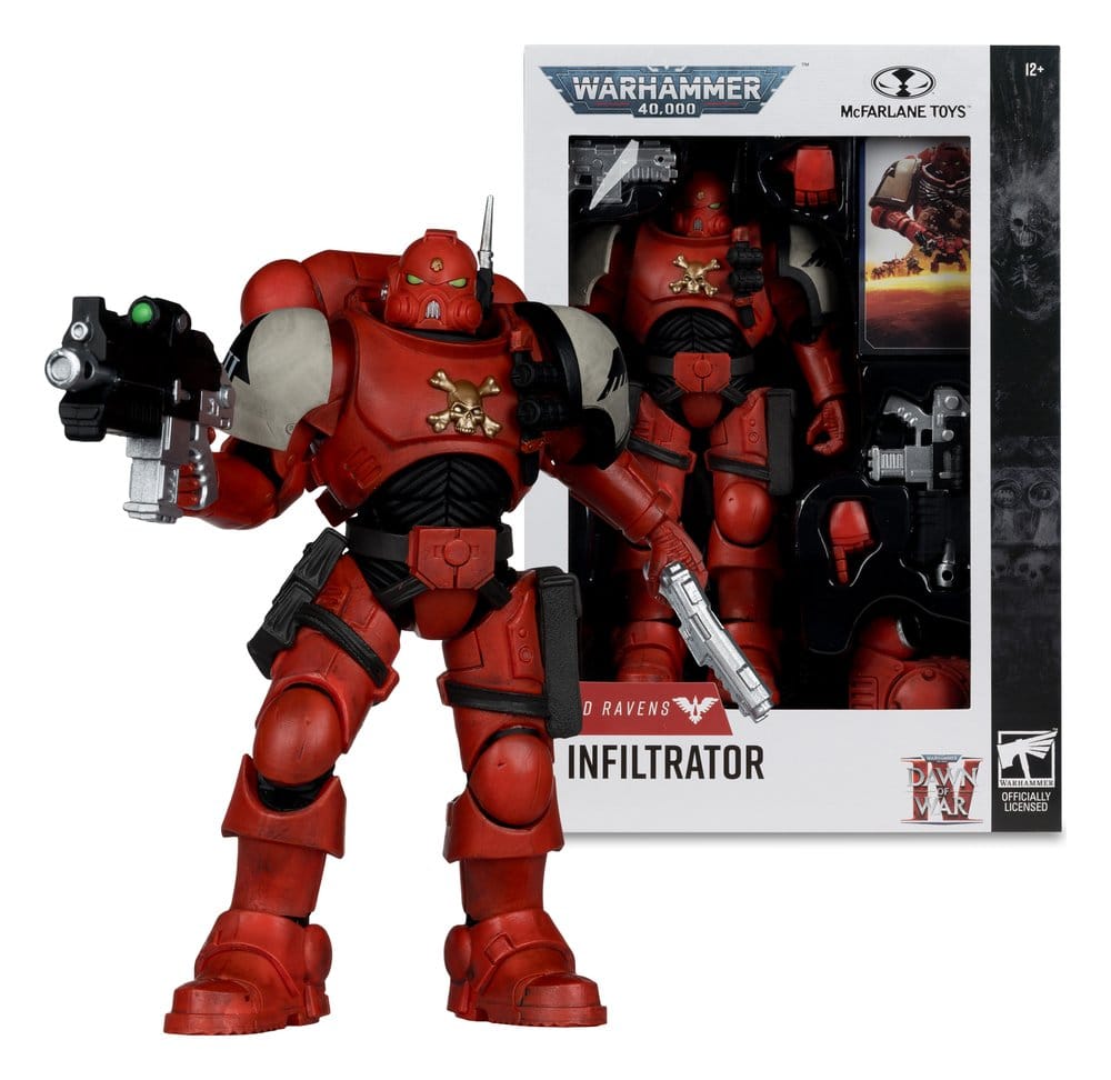 Warhammer 40,000 Actionfigur Infiltrator (Blood Ravens ) (Dawn of War 4) 20 cm - Versand: 7 Tage nach Bestellung