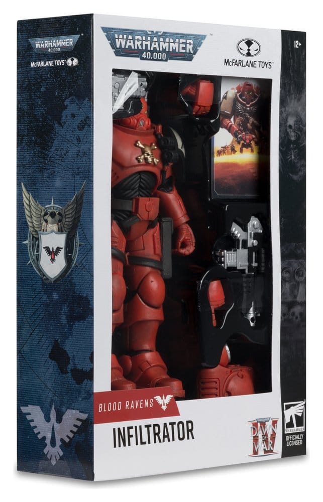 Warhammer 40,000 Actionfigur Infiltrator (Blood Ravens ) (Dawn of War 4) 20 cm - Versand: 7 Tage nach Bestellung