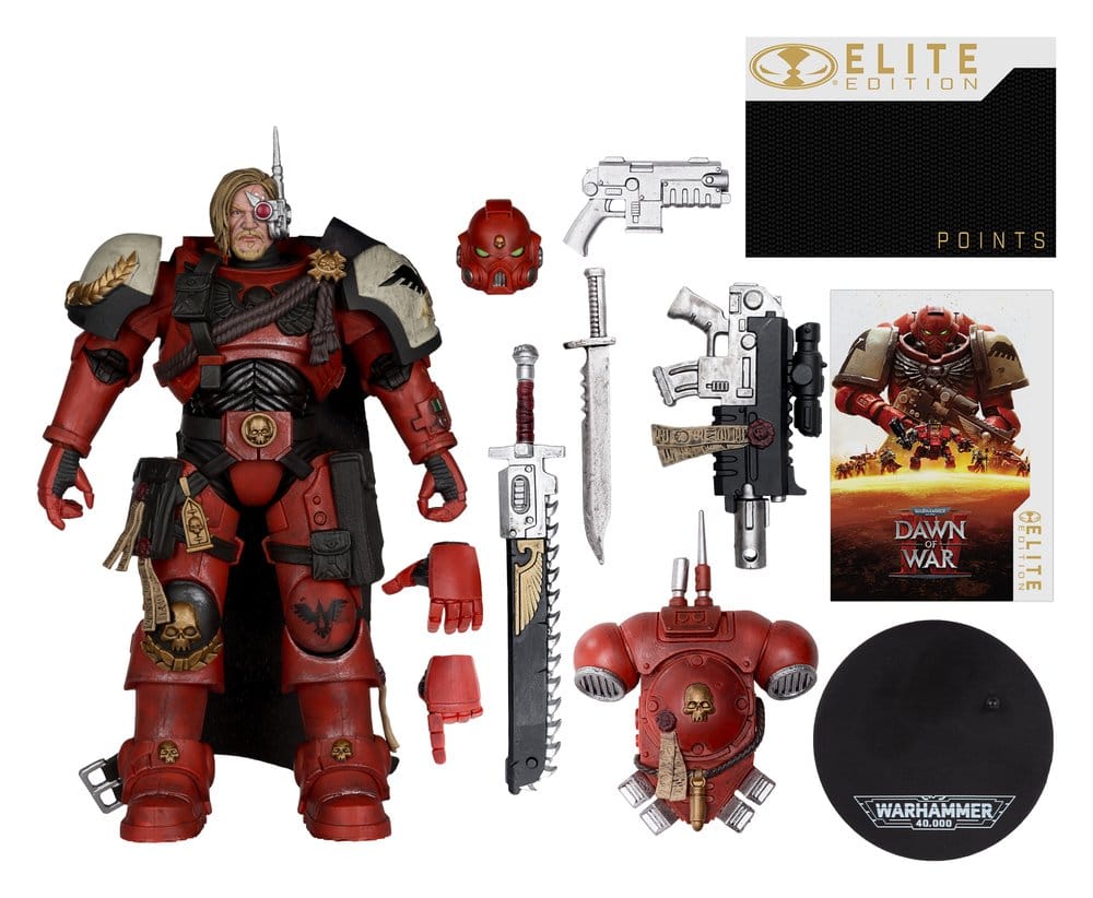 Warhammer 40.000 Dawn of War McFarlane Elite Edition Actionfigur Captain Cyrus (Dawn of War 4) 20 cm - Versand: 7 Tage nach Bestellung