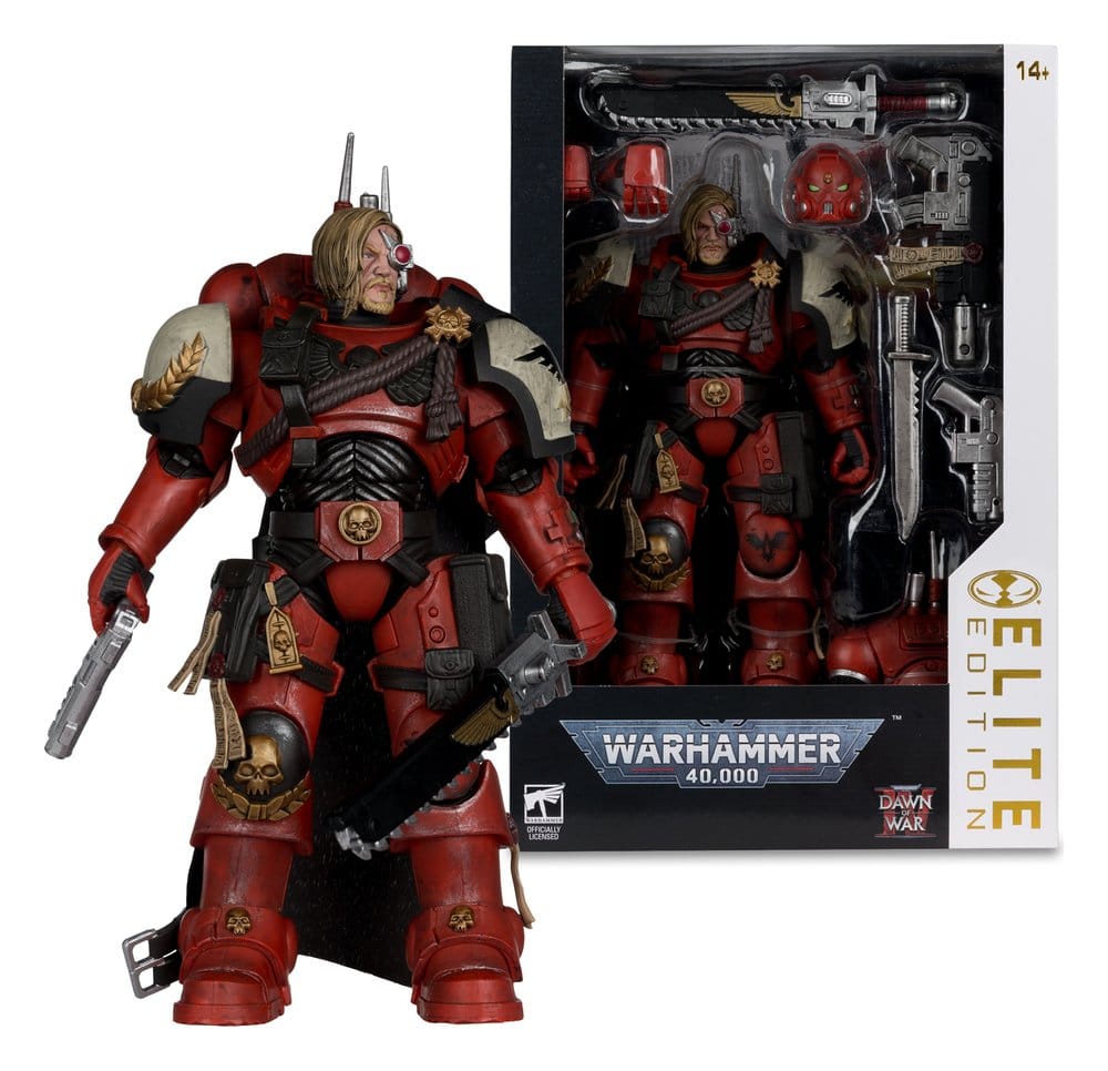 Warhammer 40.000 Dawn of War McFarlane Elite Edition Actionfigur Captain Cyrus (Dawn of War 4) 20 cm - Versand: 7 Tage nach Bestellung