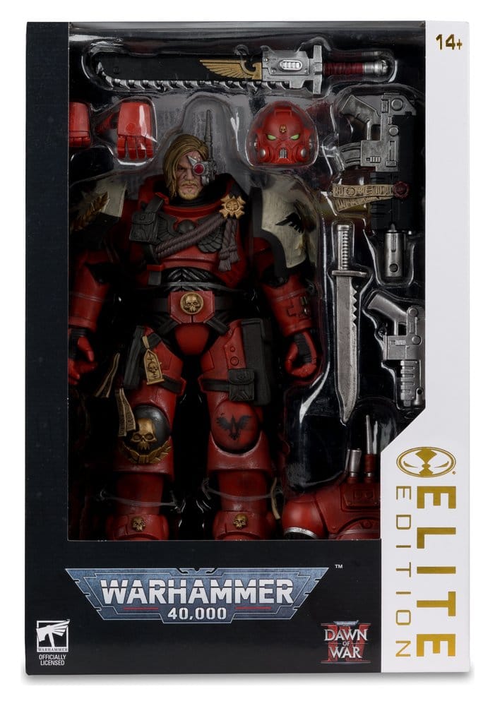 Warhammer 40.000 Dawn of War McFarlane Elite Edition Actionfigur Captain Cyrus (Dawn of War 4) 20 cm - Versand: 7 Tage nach Bestellung