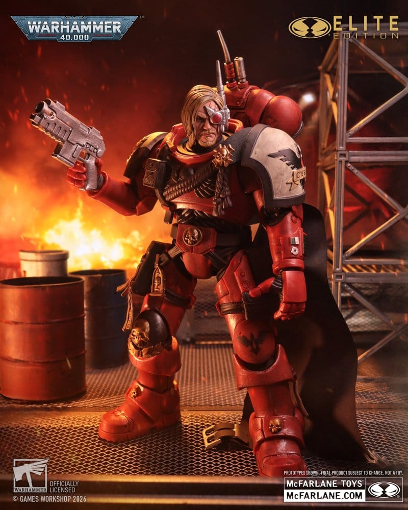 Warhammer 40.000 Dawn of War McFarlane Elite Edition Actionfigur Captain Cyrus (Dawn of War 4) 20 cm - Versand: 7 Tage nach Bestellung