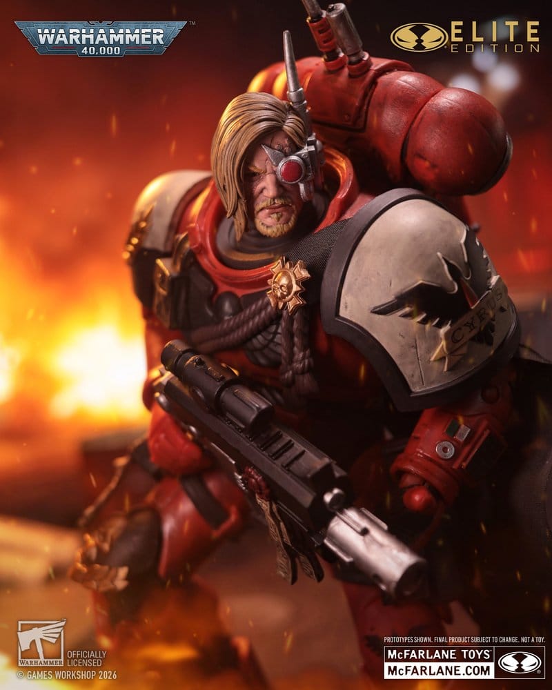 Warhammer 40.000 Dawn of War McFarlane Elite Edition Actionfigur Captain Cyrus (Dawn of War 4) 20 cm - Versand: 7 Tage nach Bestellung