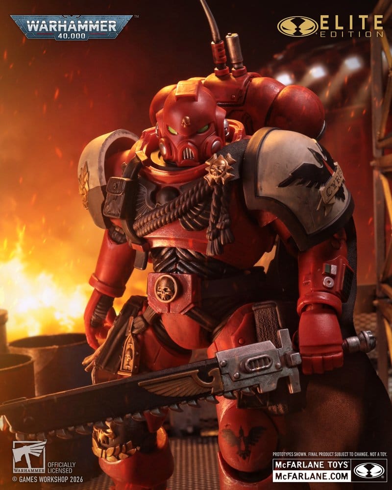 Warhammer 40.000 Dawn of War McFarlane Elite Edition Actionfigur Captain Cyrus (Dawn of War 4) 20 cm - Versand: 7 Tage nach Bestellung