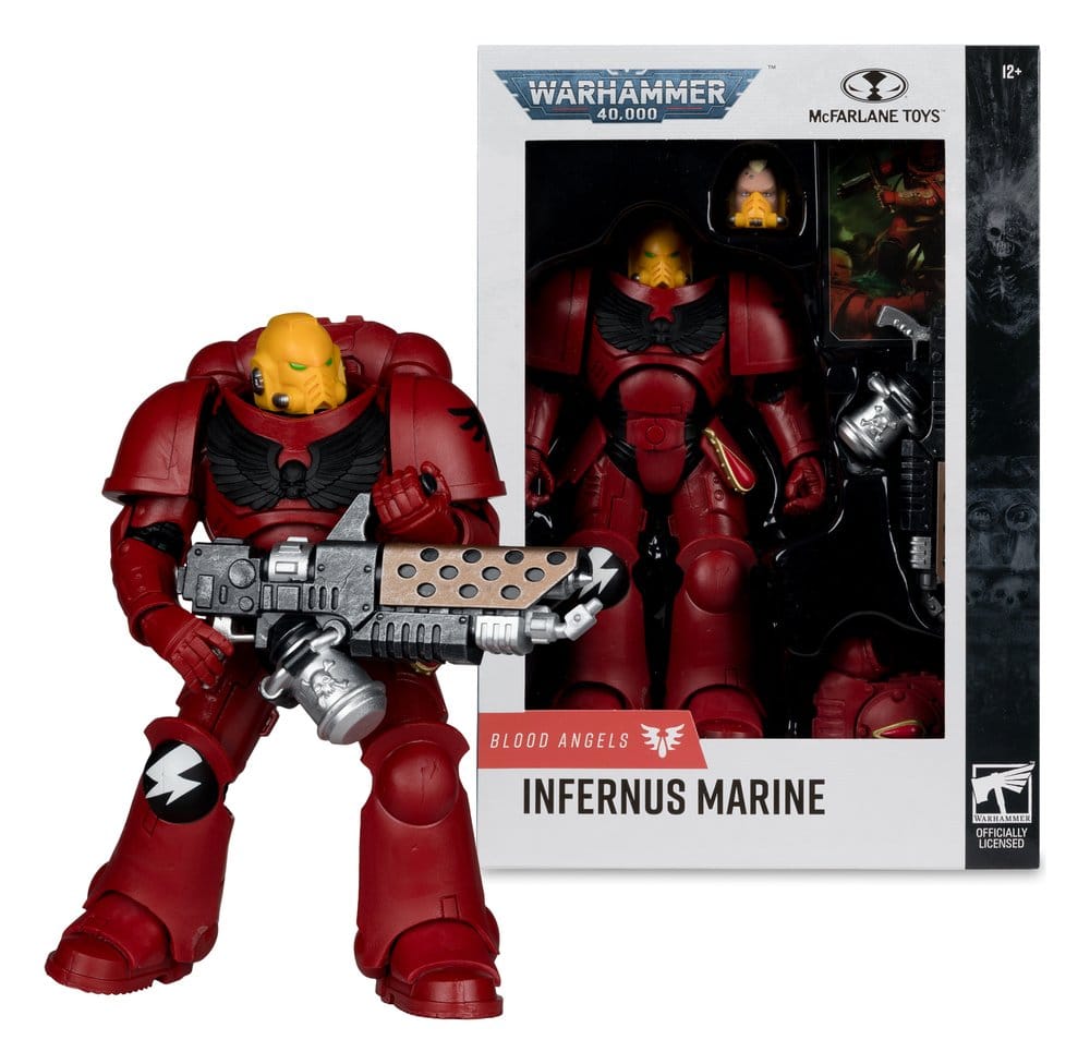 Warhammer 40,000 Actionfigur Infernus Marine (Blood Angels) 18 cm - Preorder - ETA: 07.10.2026