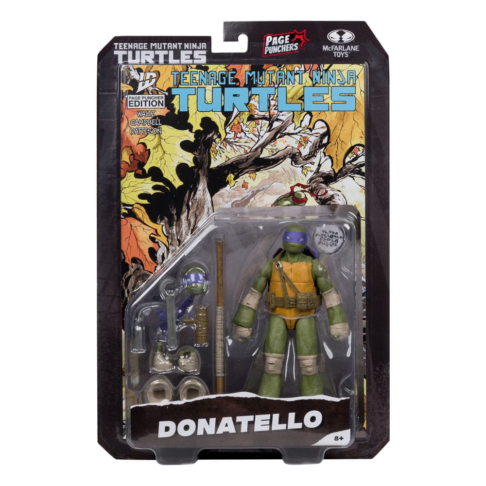 Teenage Mutant Ninja Turtles Page Punchers Actionfigur Donatello 13 cm - Preorder - ETA: 25.11.2025