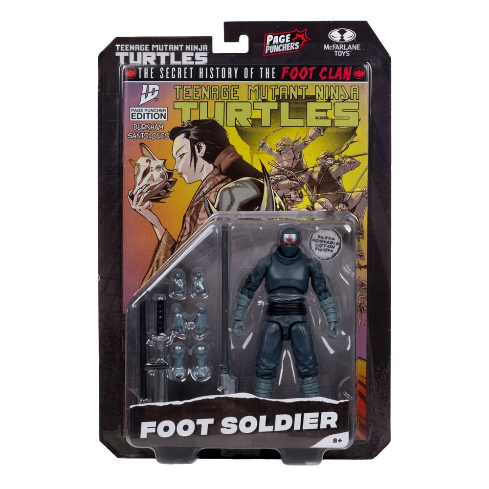 Teenage Mutant Ninja Turtles Page Punchers Actionfigur Foot Soldier 14 cm - Preorder - ETA: 25.11.2025