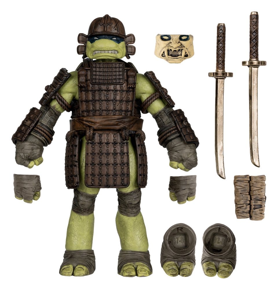 Teenage Mutant Ninja Turtles Page Punchers Actionfigur Leonardo (Turtles in Time) 13 cm - Versand: 7 Tage nach Bestellung