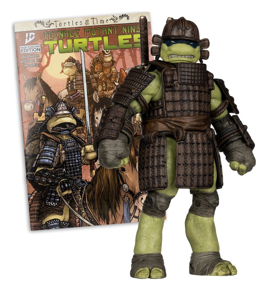 Teenage Mutant Ninja Turtles Page Punchers Actionfigur Leonardo (Turtles in Time) 13 cm - Versand: 7 Tage nach Bestellung