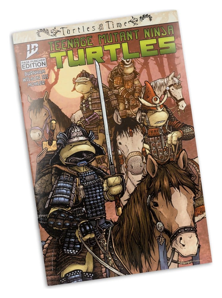 Teenage Mutant Ninja Turtles Page Punchers Actionfigur Leonardo (Turtles in Time) 13 cm - Versand: 7 Tage nach Bestellung