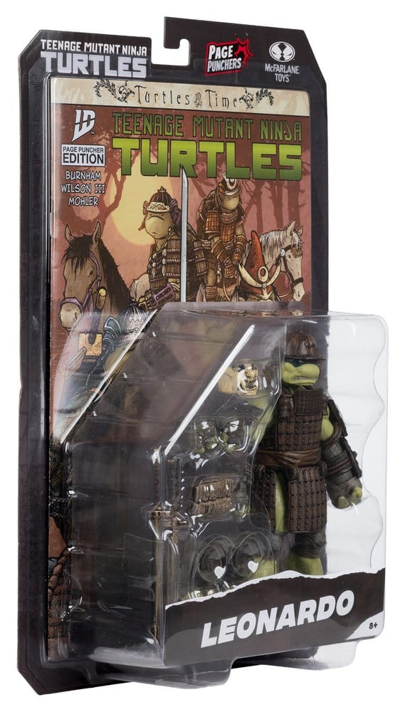 Teenage Mutant Ninja Turtles Page Punchers Actionfigur Leonardo (Turtles in Time) 13 cm - Versand: 7 Tage nach Bestellung