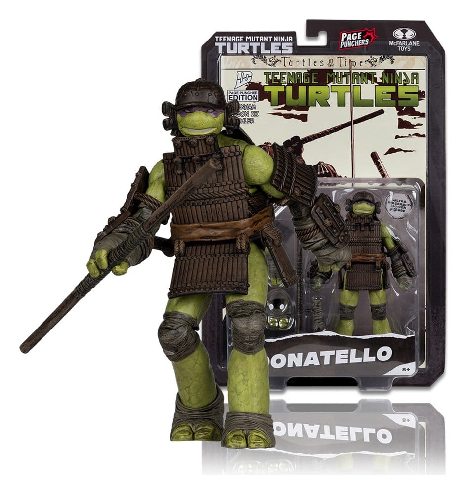 Teenage Mutant Ninja Turtles Page Punchers Actionfigur Donatello (Turtles in Time) 13 cm - Versand: 7 Tage nach Bestellung