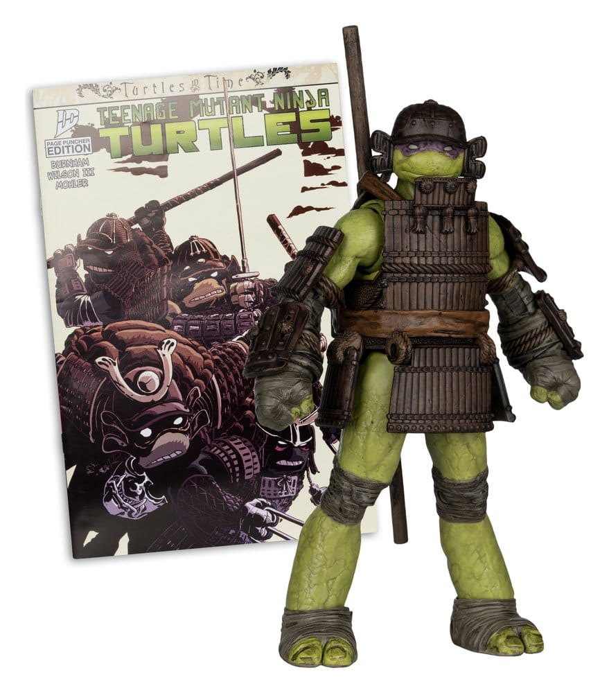 Teenage Mutant Ninja Turtles Page Punchers Actionfigur Donatello (Turtles in Time) 13 cm - Versand: 7 Tage nach Bestellung
