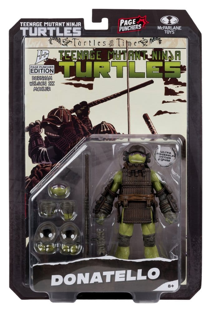Teenage Mutant Ninja Turtles Page Punchers Actionfigur Donatello (Turtles in Time) 13 cm - Versand: 7 Tage nach Bestellung