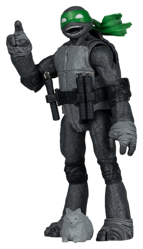 Teenage Mutant Ninja Turtles Page Punchers Actionfigur Michelangelo (Black White & Green) (Red Platinum Edition) 13 cm - Versand: 7 Tage nach Bestellung