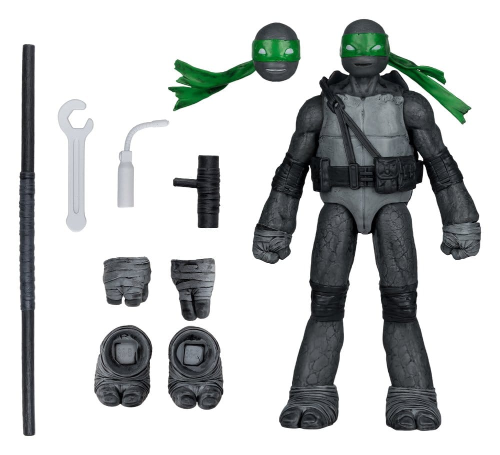Teenage Mutant Ninja Turtles Page Punchers Actionfigur Donatello (Black White & Green) (Red Platinum Edition) 13 cm - Versand: 7 Tage nach Bestellung