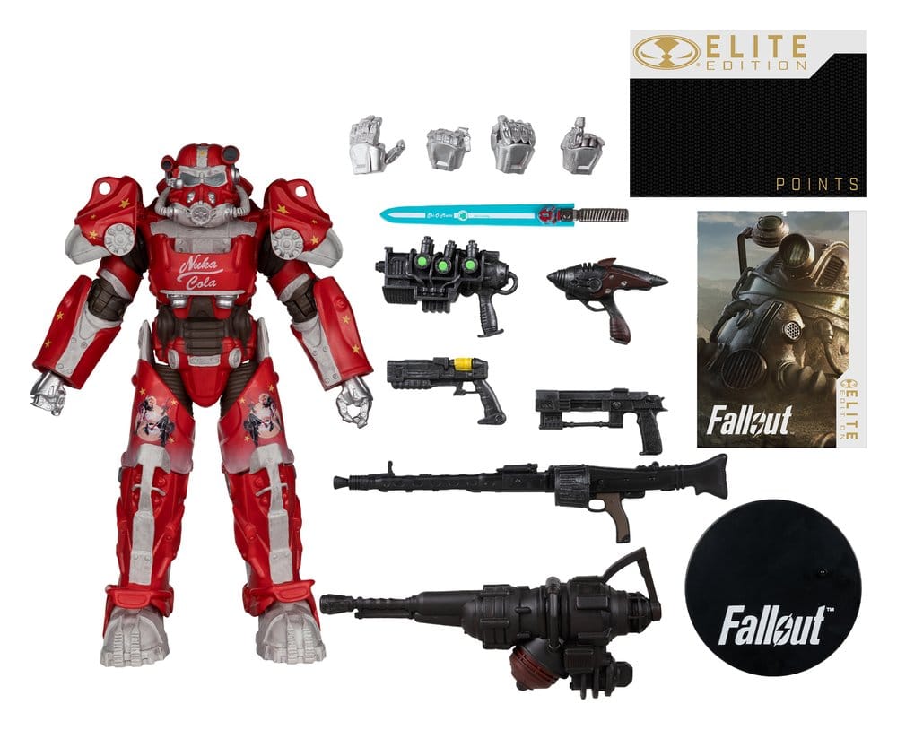 Fallout McFarlane Elite Edition Actionfigur Fallout 76 Nuka Cola T-60 (Gold Label) 19 cm - Versand: 7 Tage nach Bestellung