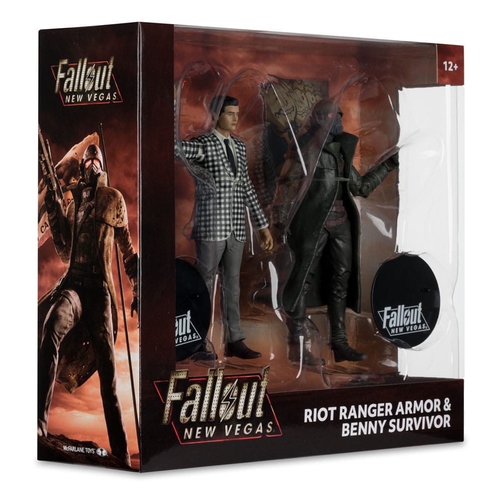 Fallout: New Vegas Statuen 2er-Pack Riot Ranger Armor & Benny Survivor 18 cm - Preorder - ETA: 25.11.2025
