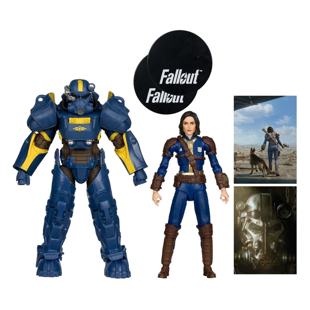 Fallout 4 Statuen 2er-Pack T-60 Vault Tec & Sole Survivor 18 cm - Preorder - ETA: 25.11.2025