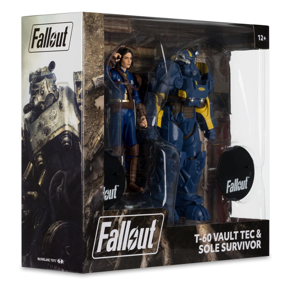 Fallout 4 Statuen 2er-Pack T-60 Vault Tec & Sole Survivor 18 cm - Preorder - ETA: 25.11.2025